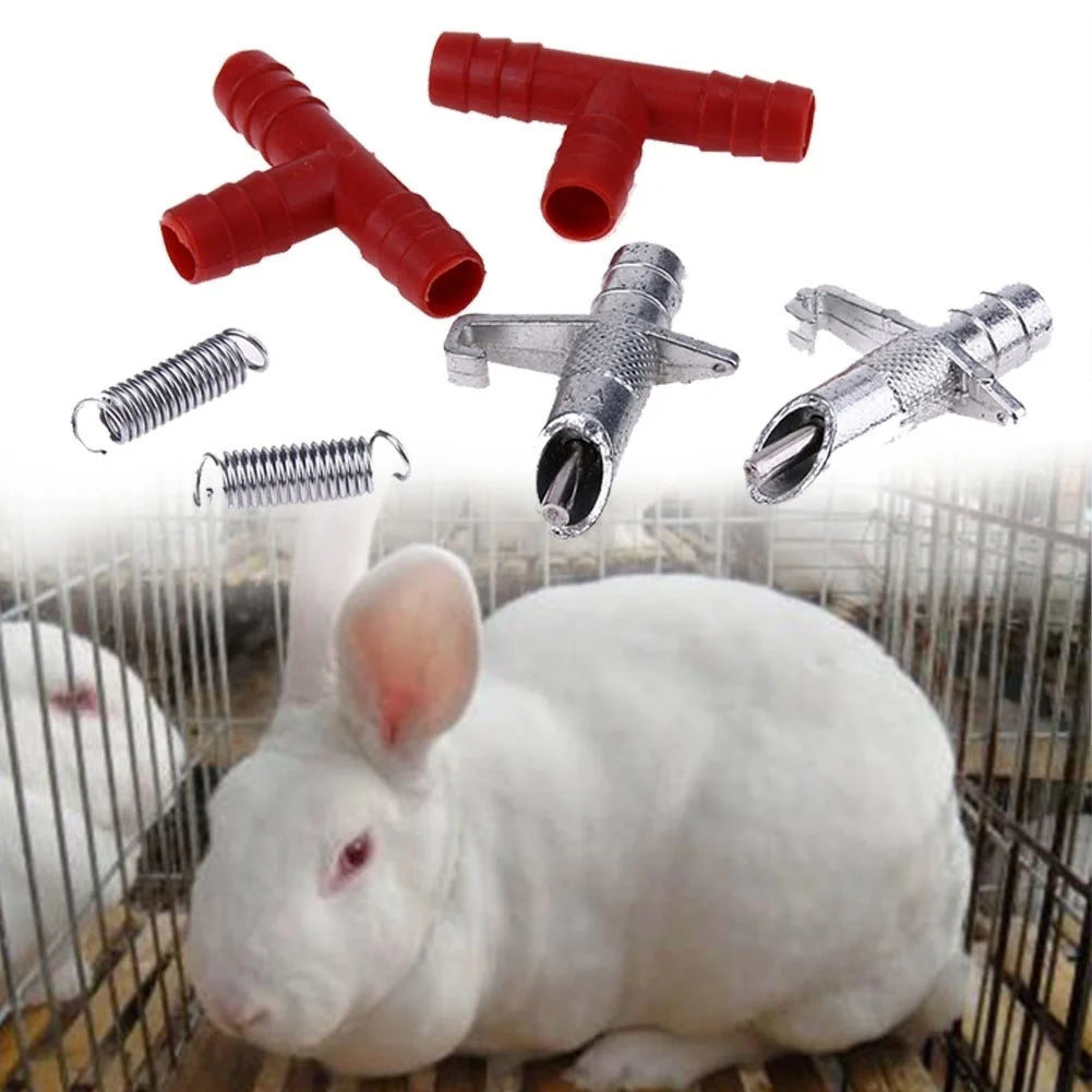 10-Pack Rabbit Nipple Water Drinker – Small Animal Feeder Small Animal Waterer Axl Default Title