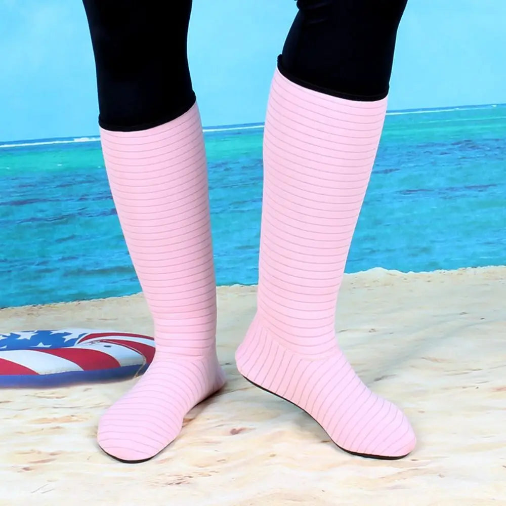 Non-Slip Diving Socks – Adult Surf Water Boots Sizes 35–44 Diving Water Socks Axl Pink-44-45
