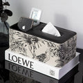 Luxury Leather Tissue Box Cover | Modern Home Décor Holder Leather Tissue Holder Axl Upgraded version