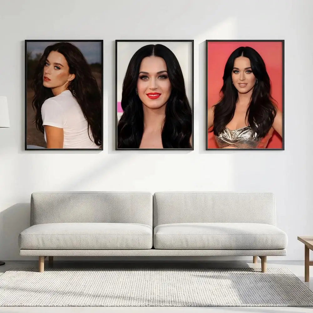 Katy Perry HD Art Poster – Waterproof Sticky Wall Décor Wall Art Poster Axl