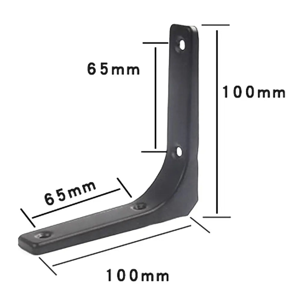 Steel Triangle Shelf Bracket – Wall Mounted Angle Support Shelf Bracket Axl