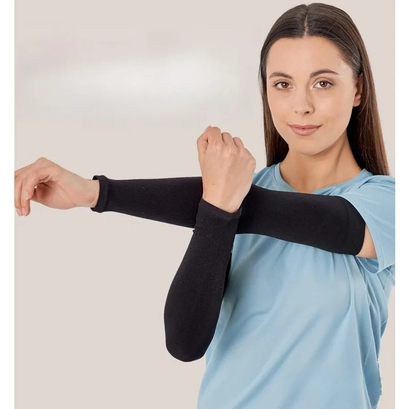 UPF 50+ Cooling Sun Arm Sleeves Set of 3 – Cycling & Running Sun Arm Sleeves Axl