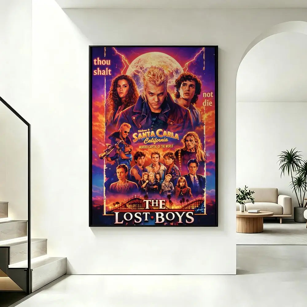 The Lost Boys Movie Poster – HD Art Wall Decor Print Movie Wall Poster Axl