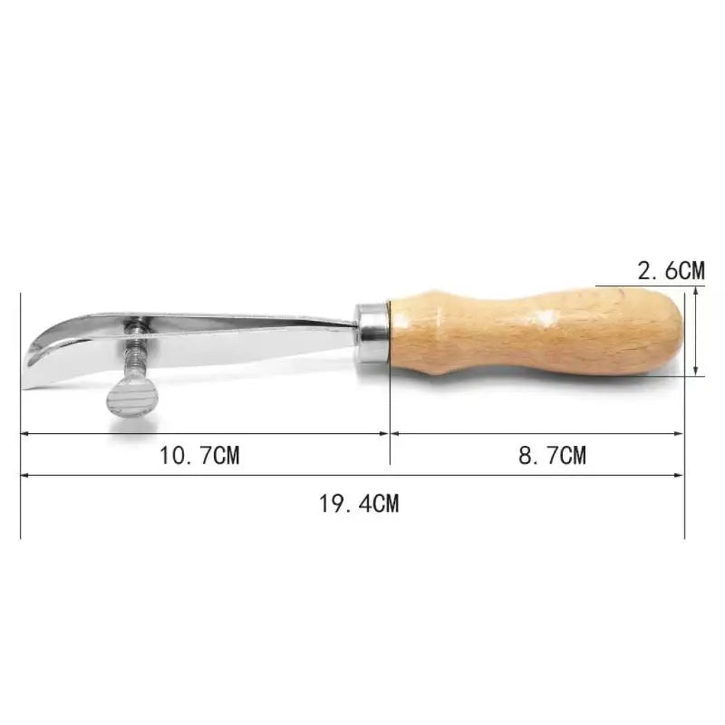 Adjustable Leather Edge Creaser & Stitching Line Marker Tool Leather Craft Tool Axl 1pc