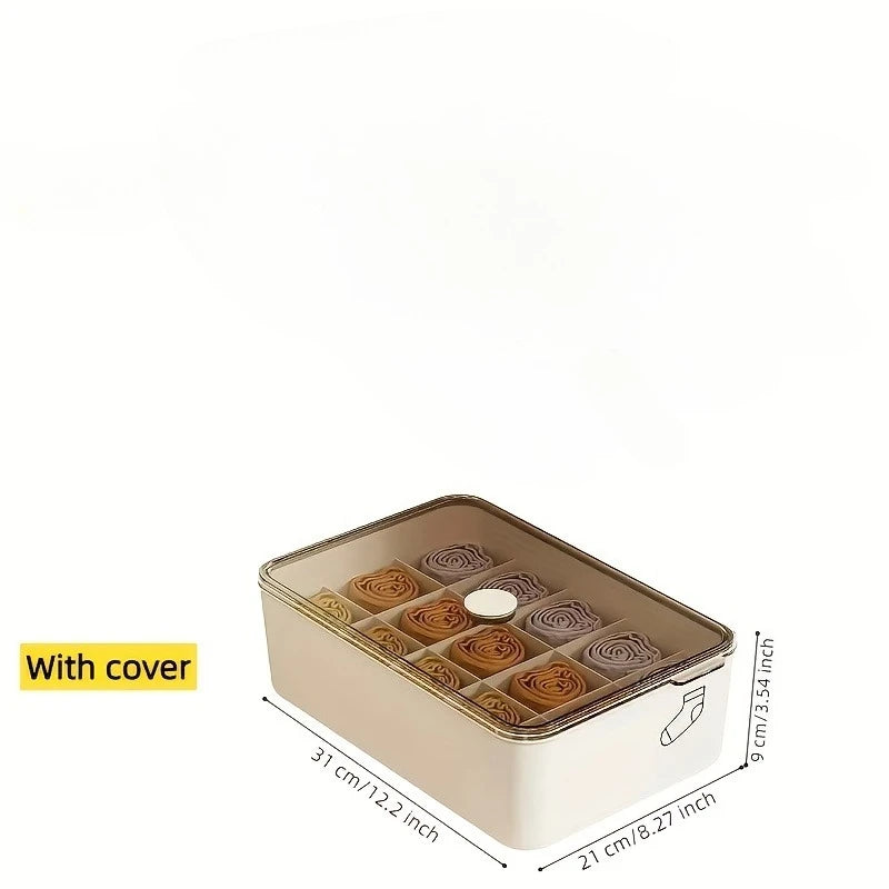 Transparent Storage Box – Large Capacity Drawer Organizer Drawer Storage Box Axl
