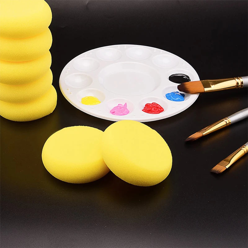 10-Pack Round Foam Sponges for Pottery, Ceramics & Crafts Pottery Craft Sponges Axl
