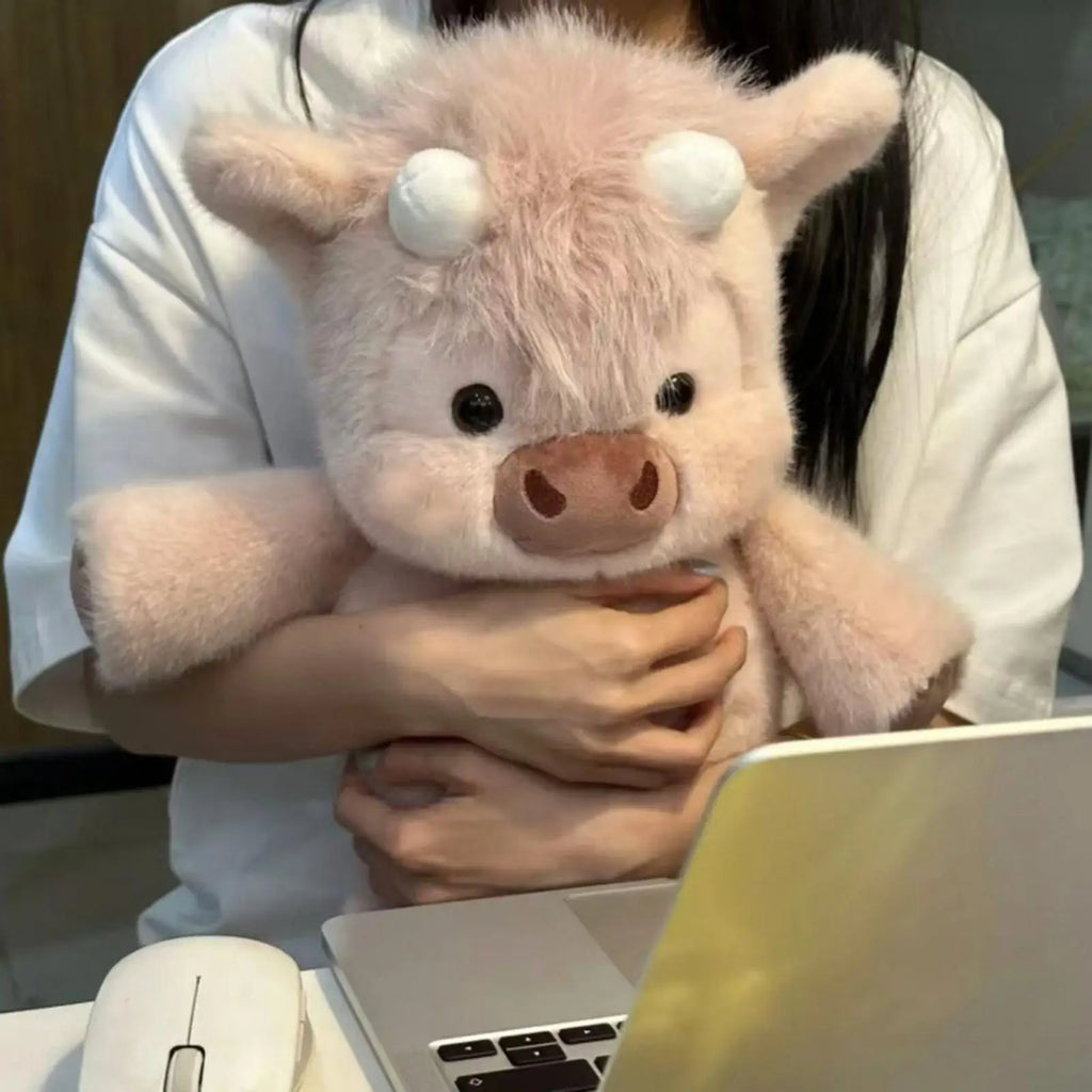 Cute Cow Plush Stuffed Animal – Soft Hugging Toy 45cm Plush Stuffed Animal Axl