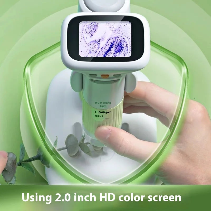 Kids' Portable Handheld Optical Microscope – Up to 500X Magnification Kids Optical Microscope Axl