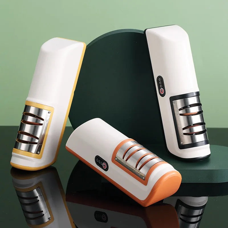 Electric Automatic Knife Sharpener – Fast Kitchen Tool Electric Knife Sharpener Axl