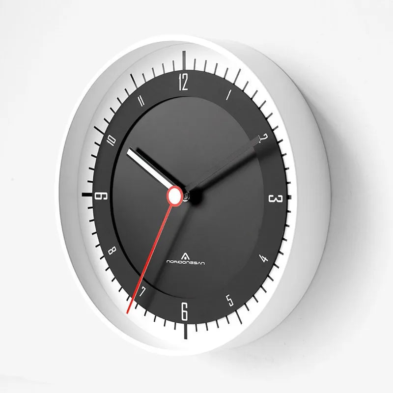 Modern Silent Wall Clock 12" – Minimalist Acrylic Home Decor Silent Wall Clock Axl