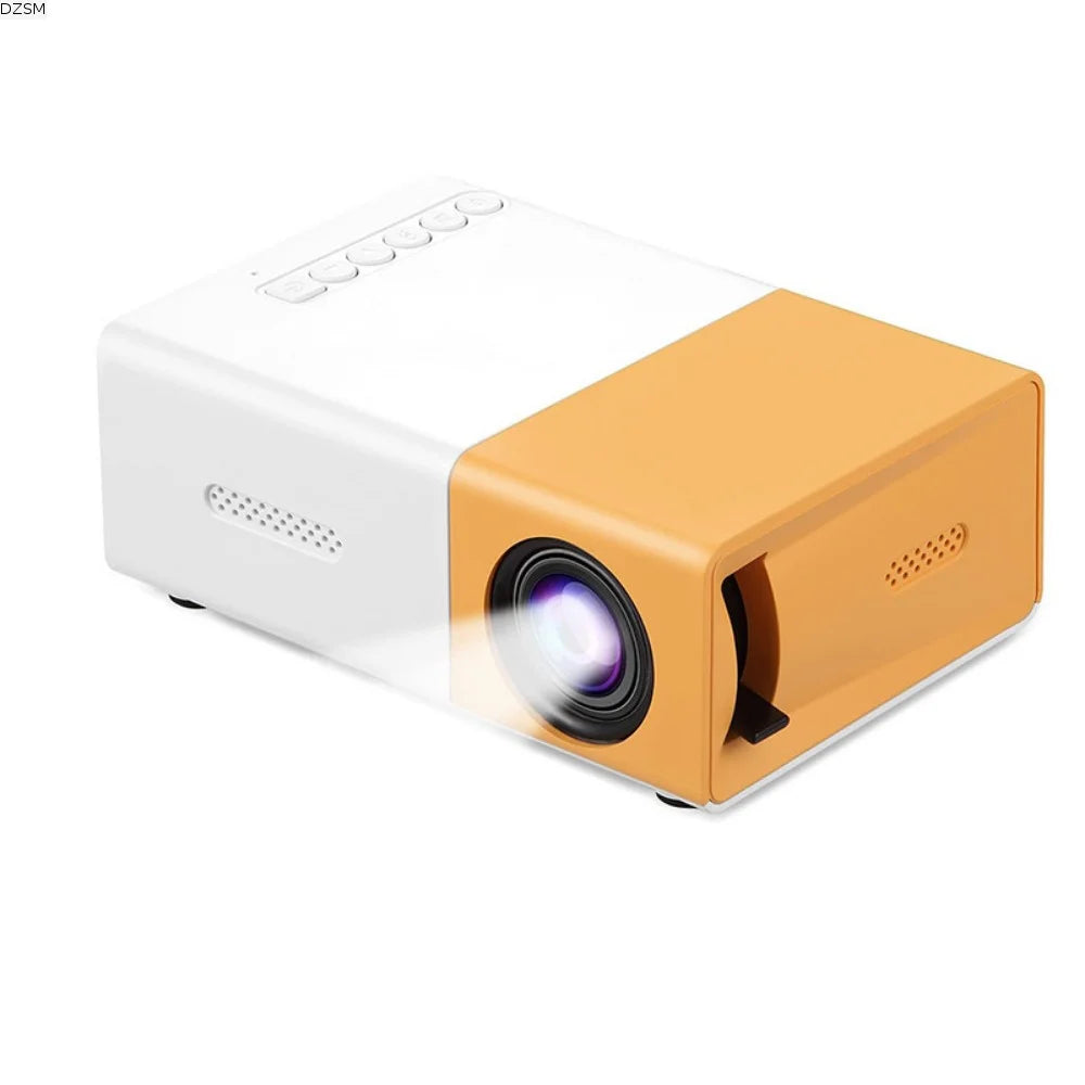 DITIPOO 1080P Mini Projector – Built-in Speaker & Remote Mini Projector Axl