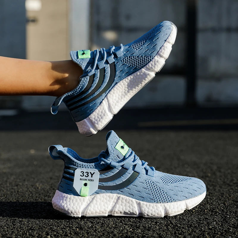 AZGB Lightweight Unisex Running Sneakers | Breathable Sport Shoes Running Sneakers Axl