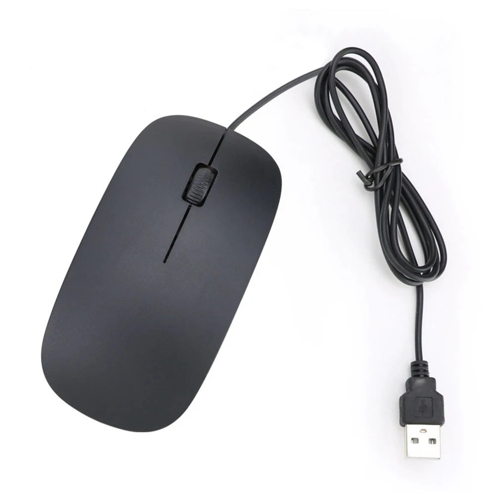 Wired USB Optical Mouse – Scroll Wheel, Ergonomic, PC & Laptop Wired USB Mouse Axl Default Title