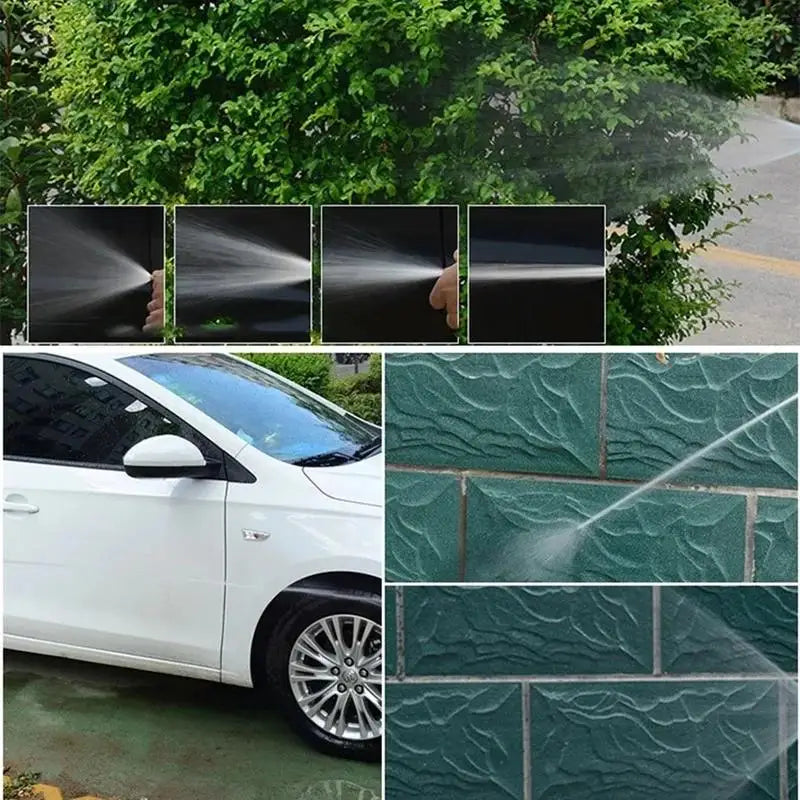 High Pressure Car Wash Water Gun – Adjustable Spray Nozzle Garden Hose Spray Gun Axl