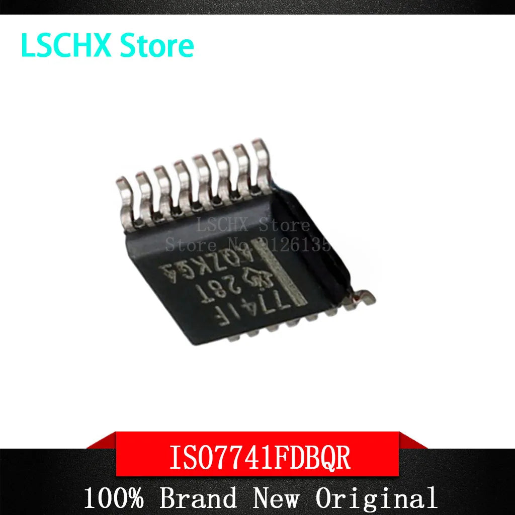 ISO7741FDBQR SSOP-16 Four-Channel Digital Isolator IC – 5 Pack Digital Isolator IC Axl
