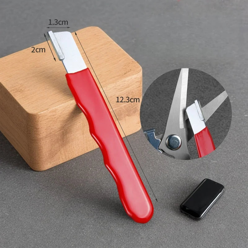 Professional Kitchen Knife Sharpener – Tungsten & Diamond Knife Sharpener Axl red 1PC