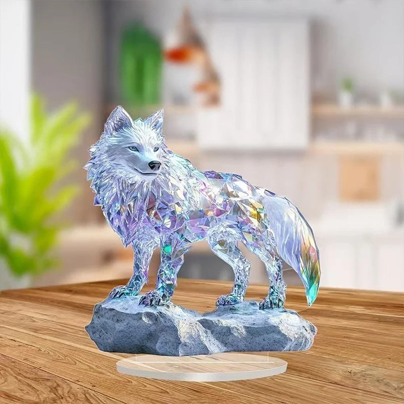 Peacock Desktop Ornament – Office & Housewarming Gift Décor Decorative Figurine Axl
