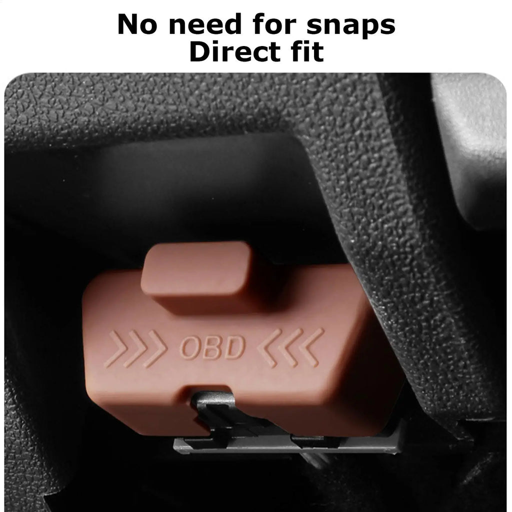 OBD Port Lock – Waterproof Silicone Protective Cover Cap OBD Port Cover Axl