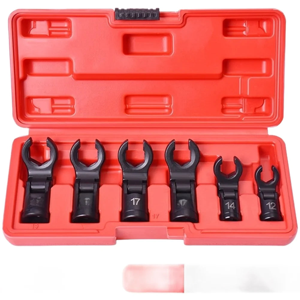 6-Piece Swivel Head Oil Pipe Wrench Set – 180° Adjustable Swivel Head Wrench Set Axl set B China Mainland