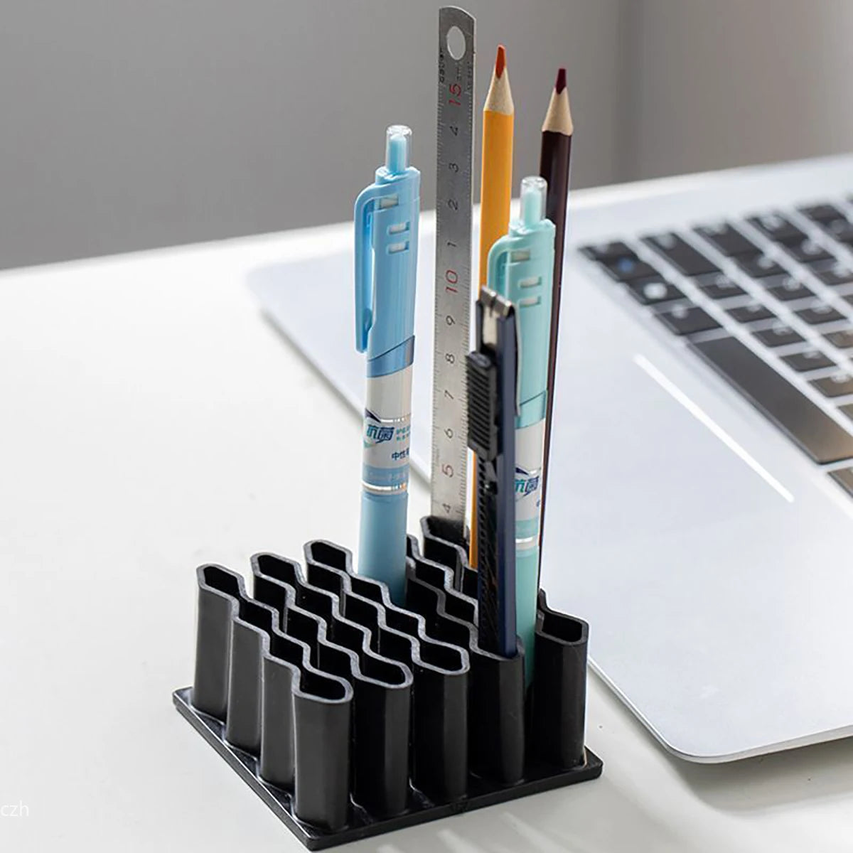 Desktop Multi-Compartment Organizer – Cosmetics & Pen Stand Desktop Organizer Stand Axl