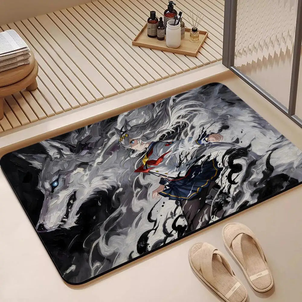 Diatomite Bath Mat – Quick Dry, Anti-Slip & Absorbent Floor Mat Diatomite Bath Mat Axl