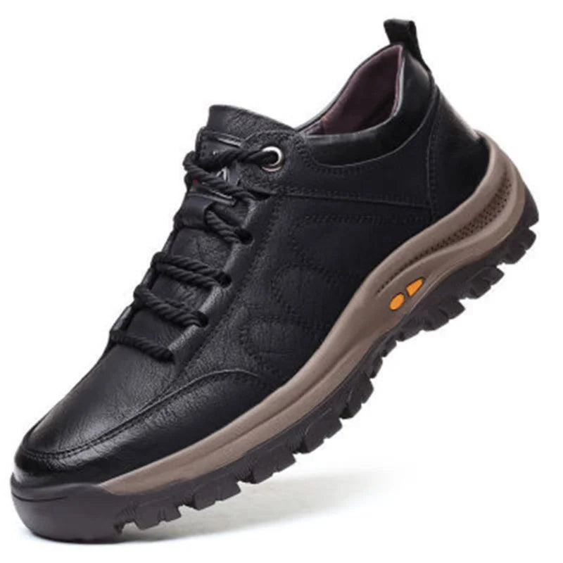 Men's Lightweight Anti-Slip Outdoor Sneakers | Lace-Up Casual Men's Casual Sneakers Axl