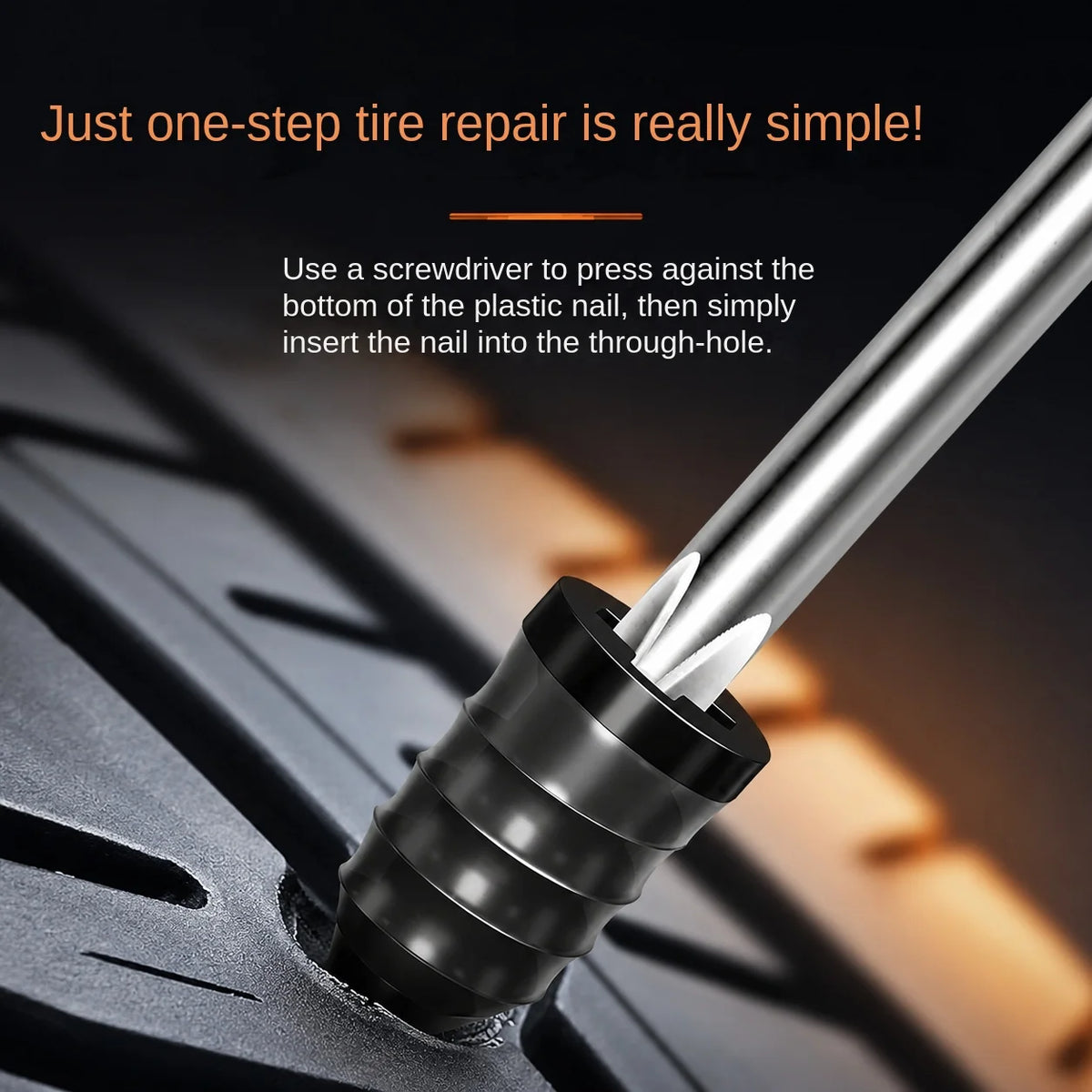 Tire Repair Rubber Nails 10/20/30 Pcs – Puncture Fix Kit Tire Repair Kit Axl