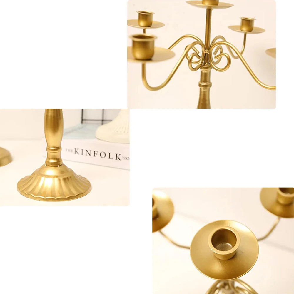 Modern European Candlestick Holder – Elegant Table Decor Candlestick Holder Axl
