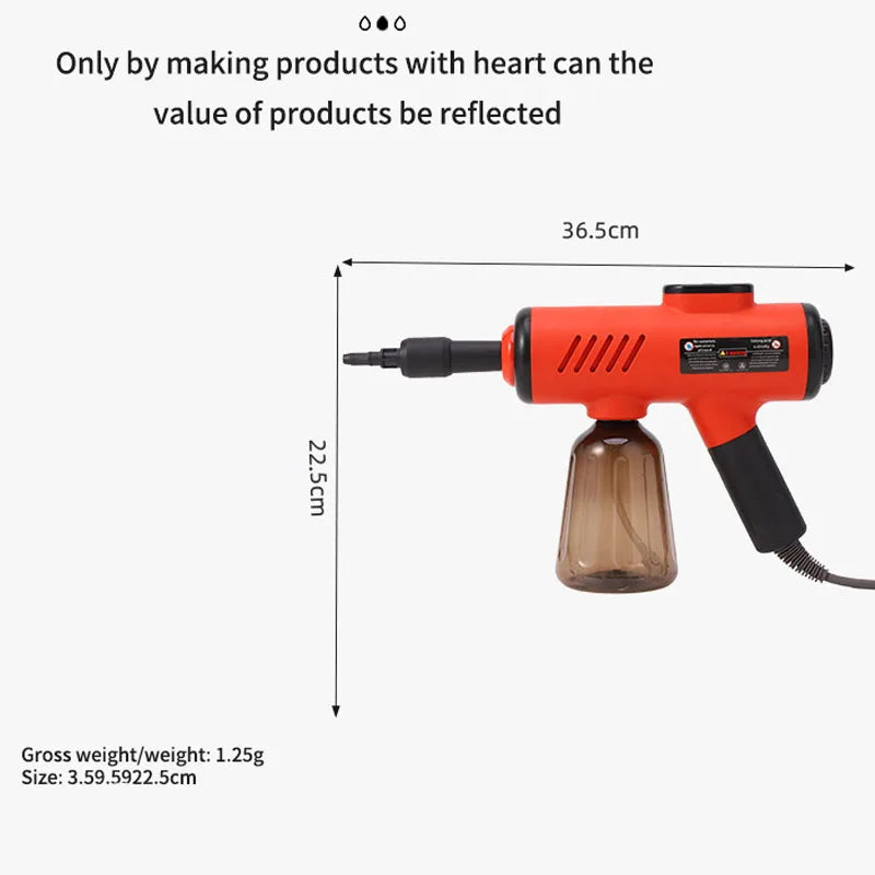 BALASHOV 1200W Handheld Steam Cleaner – Kitchen & Home Handheld Steam Cleaner Axl