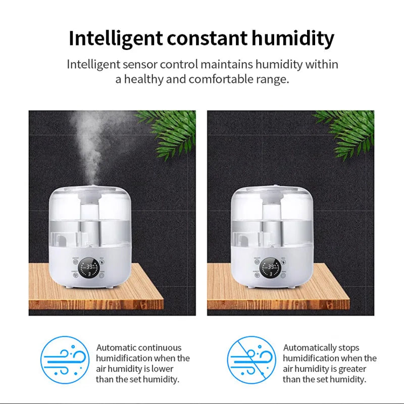 BALASHOV 3L Ultrasonic Humidifier & Aroma Diffuser + Remote Ultrasonic Humidifier Axl