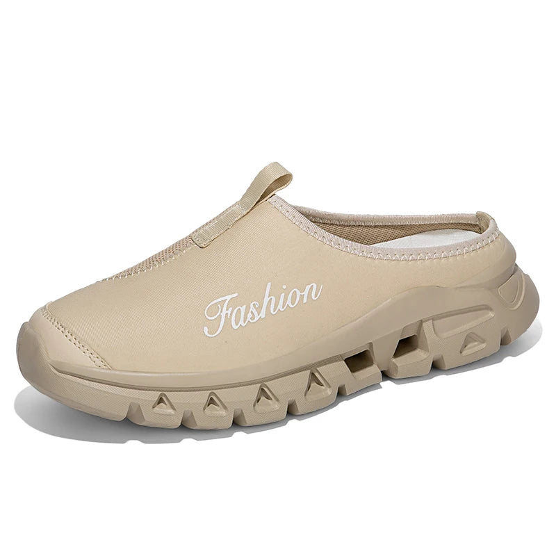 Men's Breathable Indoor Slippers Thick Sole Slides | Sizes 39–46 Men's Indoor Slippers Axl