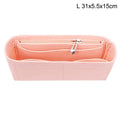 Felt Bag Organizer Insert – Multi-Pocket Handbag Liner Bag Organizer Insert Axl Pink L