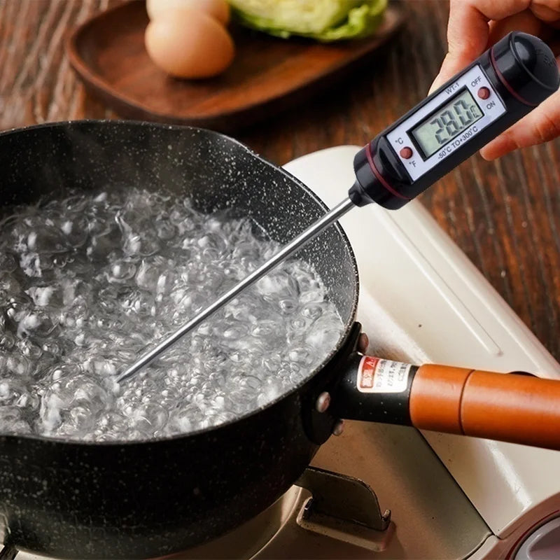Digital Probe Food Thermometer – BBQ, Meat, Steak & Kitchen Kitchen Thermometer Axl