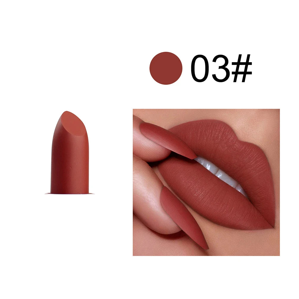 Vegan Matte Lipstick Private Label | Low MOQ Custom Brand Private Label Lipstick Axl