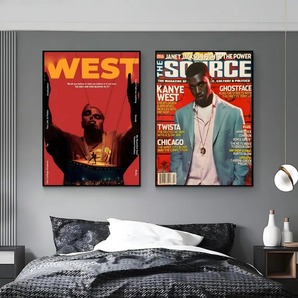 Hip-Hop Rapper HD Wall Poster – Aesthetic Home Decor Art Wall Art Poster Axl