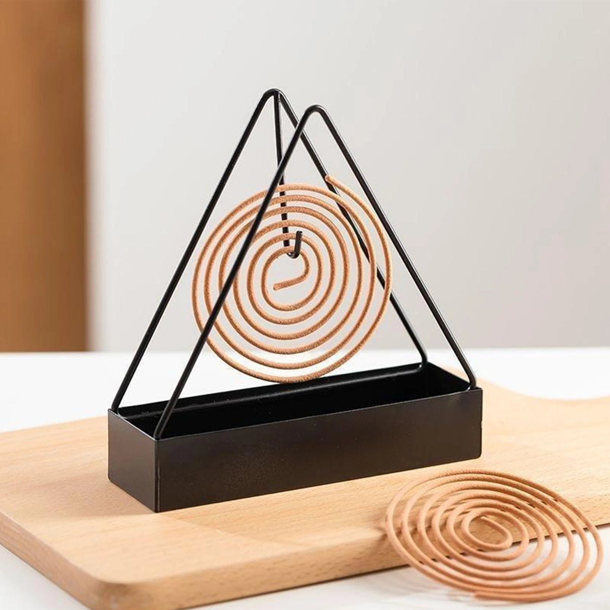 Wrought Iron Mosquito Coil Holder with Tray – Nordic Design Mosquito Coil Holder Axl