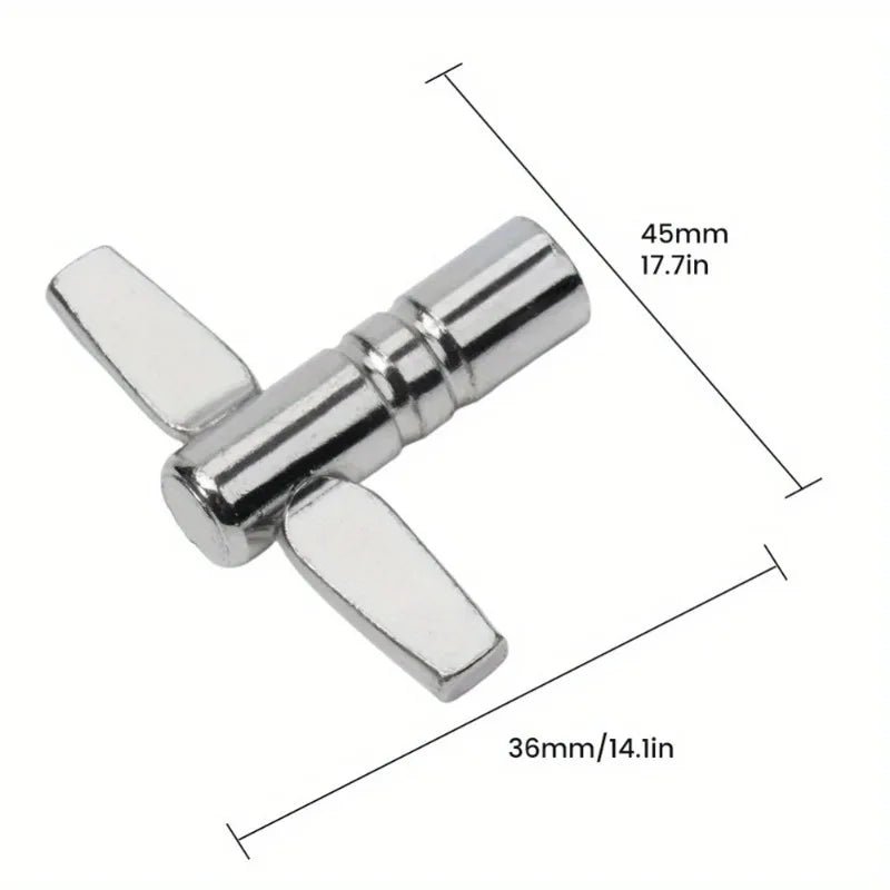 5-Pack Universal Metal Drum Tuning Keys – Standard Drummer Key Drum Tuning Key Axl