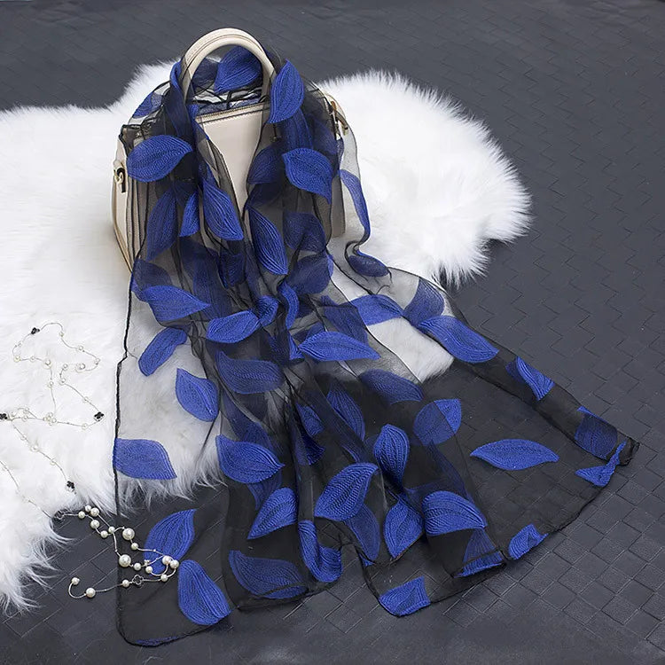 Women's Elegant Long Chiffon Scarf – Shawl, Hijab & Wrap Chiffon Scarf Wrap Axl bule