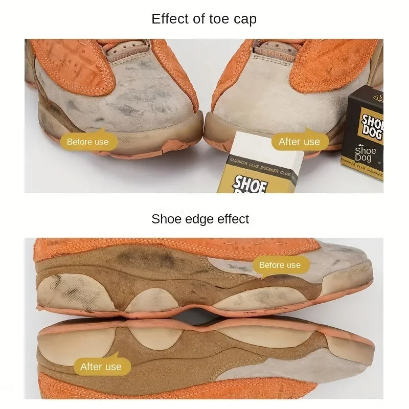 Rubber Shoe Cleaning Eraser – Suede & Sneaker Stain Remover Shoe Cleaning Eraser Axl