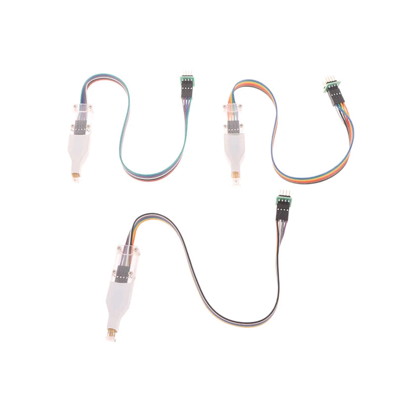 SOP8 WSON Flash EEPROM Chip Burner Probe Spring Needle Cable Chip Programmer Cable Axl