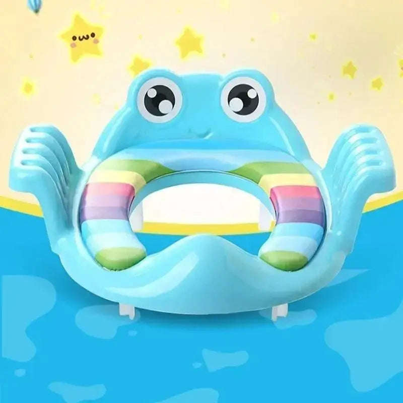 Baby Potty Training Toilet Seat with Armrest – Boys & Girls Potty Training Seat Axl