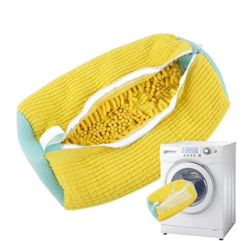 Shoe Washing Bag – Cotton Laundry Net Anti-Deformation Shoe Laundry Bag Axl
