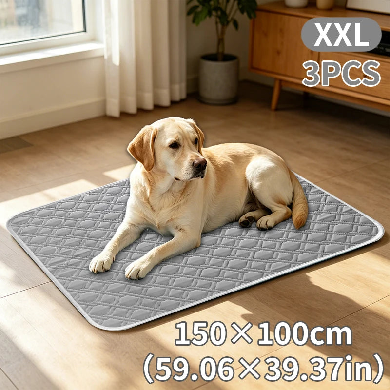 KEMORELA 3-Piece Washable Pet Cooling Pad – Dogs & Cats Pet Cooling Mat Axl 3PCS 150x100cm