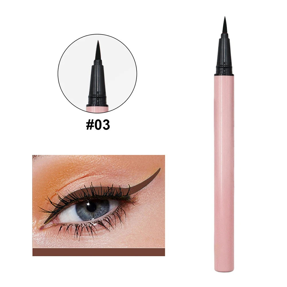 Waterproof Liquid Eyeliner Pink Tube – Smudge-Proof, Vegan Liquid Eyeliner Axl