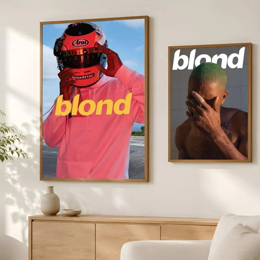 Frank Ocean Wall Poster – Self-Stick Waterproof HD Art Decor Wall Art Poster Axl