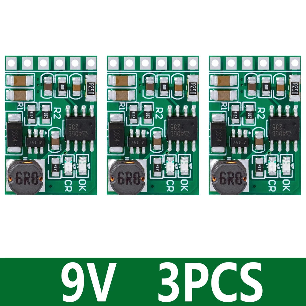DC-DC Boost Converter Lithium Battery Charger Module DD05CVSA Boost Converter Module Axl 9V 3PCS
