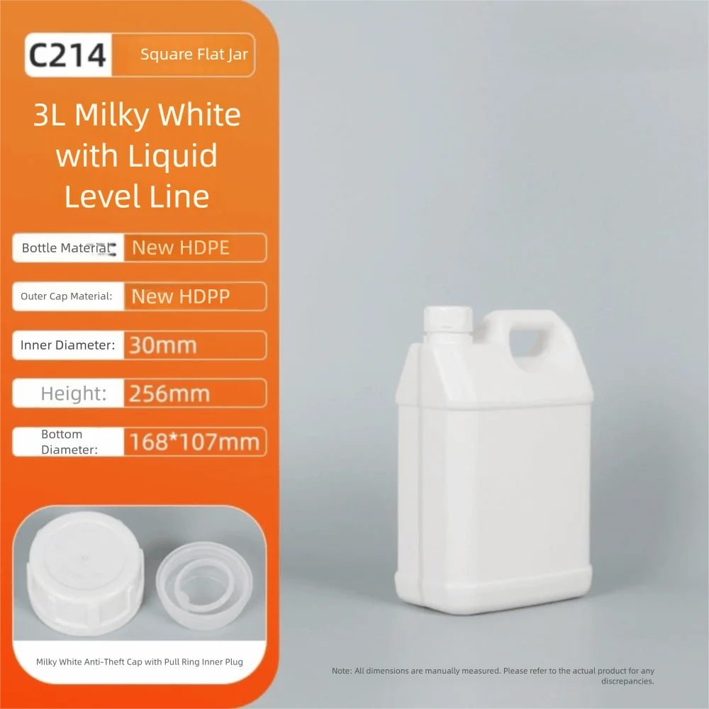 HDPE Airtight Storage Container with Lid – 1L to 5L Food Safe Airtight Storage Container Axl White 3L
