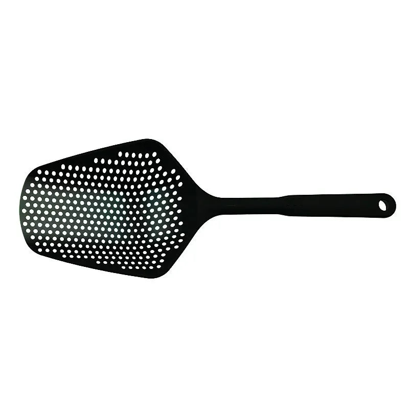 Large Kitchen Strainer Funnel with Spatula – Food & Water Filter Kitchen Strainer Funnel Axl Black