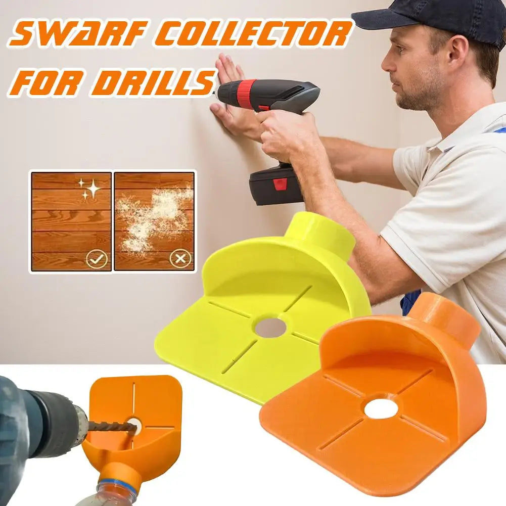 Drill Dust Collector – Wall Drilling Dustproof Device 1/3/5 Pcs Drill Dust Collector Axl