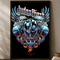 Judas Priest Album Poster – Self-Stick HD Waterproof Wall Art Wall Art Poster Axl White12 60X90cmNoframe